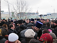 Освящение закладного камня в честь сщмч. Ермогена — 1 марта 2012